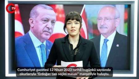 Cumhuriyet gazetesi 12 Nisan 2023 tarihli bugünkü sayısında okurlarıyla ”Erdoğan’dan seçim masalı” manşetiyle buluştu