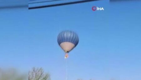 Meksika’da sıcak hava balonu alev aldı: 2 meyyit