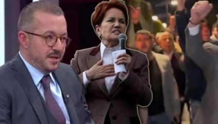Onur Erim’den canlı yayında Meral Akşener’e skandal sözler! ÂLÂ Partililerden Turkuvaz Medya önünde protesto…