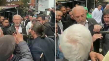AKP’den milletvekili olan Hulki Cevizoğlu Kadıköy’de protesto edildi