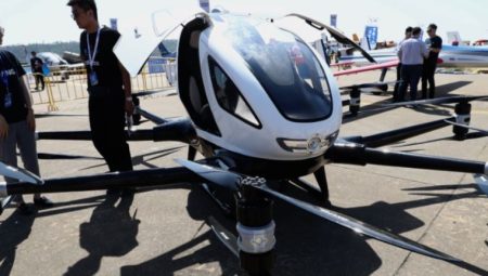 Drone taksi bir ülkede daha deneme uçuşları yapacak