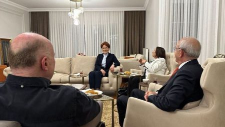 Kılıçdaroğlu ve eşi, Akşener ailesini ziyaret etti