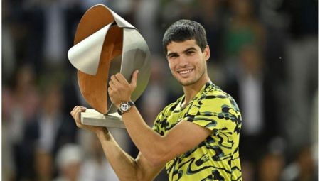 Madrid Açık Tenis Turnuvası’nı erkeklerde Alcaraz kazandı