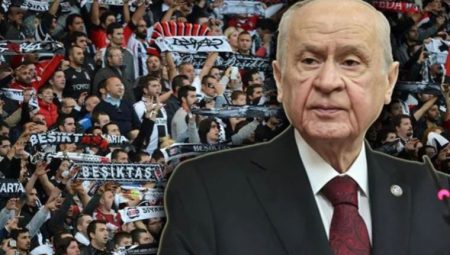MHP Genel Lideri Devlet Bahçeli gitti Beşiktaş coştu