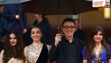 Ödüllü direktör Nuri Bilge Ceylan’ın yeni sineması ‘Kuru Otlar Üstüne’ 76. Cannes Sinema Şenliği’nde prömiyerini yaptı