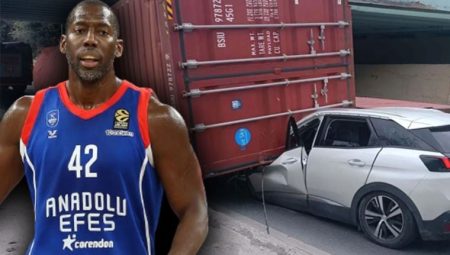 Son dakika… İstanbul’da feci kaza: Anadolu Efes oyuncusu Bryant Dunston hastaneye kaldırıldı