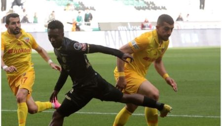 Üstün Lig: Konyaspor 2 – 2 Kayserispor (Maç sonucu)